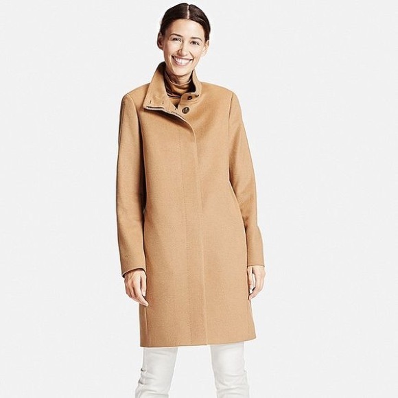 Finaluniqlo Wool Cashmere Camel Coat 